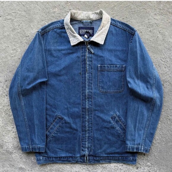 Jackets & Blazers - Vintage Denim Chore Jacket